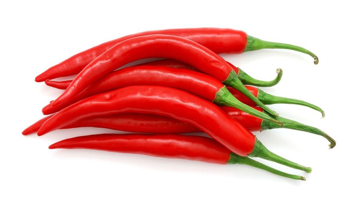 Red pepper extract in Magicoa