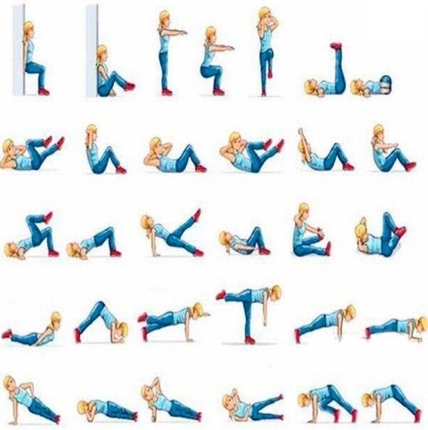 Weight loss exercises